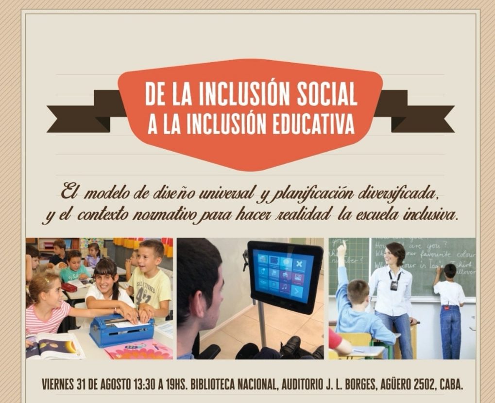 Jornada: De la Inclusión Social a la Inclusión Educativa – Tercer Tiempo